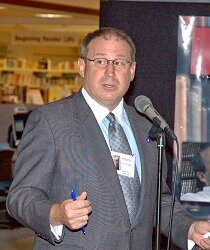 Delegate Mark Sickles discusses Virginia’s aid to public libraries.